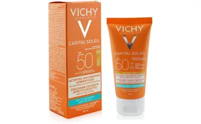 فيشي كابيتال سوليل إيديال SPF 30 مستحلب الوجه الجاف الملمس 1.7 أونصة